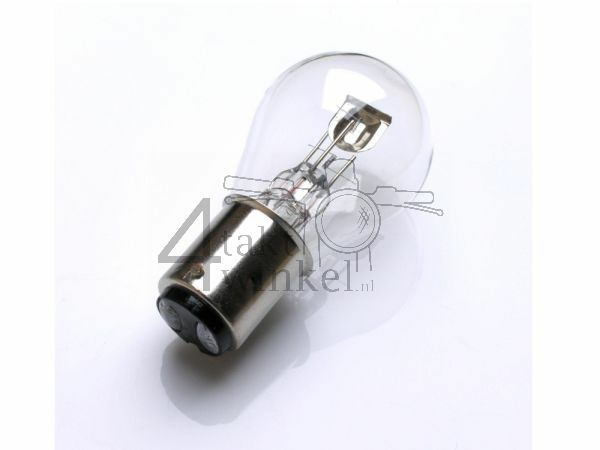 Koplamp BAX15D, duplo, 6 volt, 20-20 watt, past op SS50, CD50