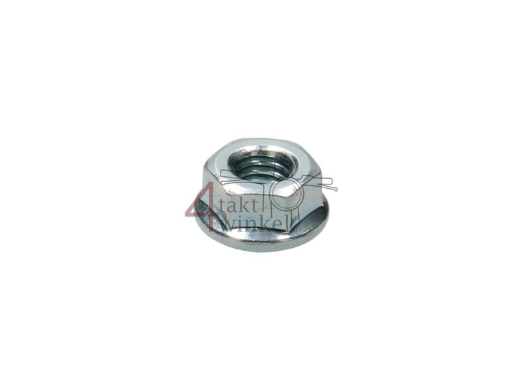 Nut, flange, 6 mm, OEM Honda