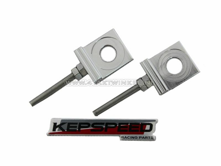 Kettingspanner set, past op C50 Kepspeed achterbrug, Aluminium