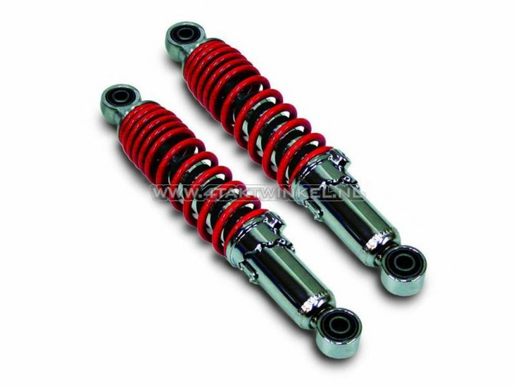 Schokbreker set 330mm Takegawa 10-12 rood