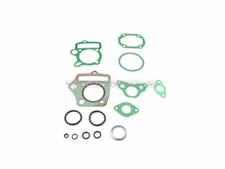 Pakkingset A, kop &amp; cilinder, C50, SS50, Dax, 47mm, 70cc, origineel Honda