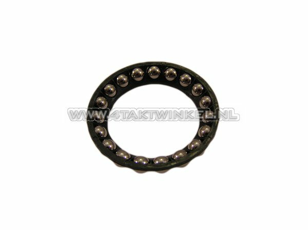 Balhoofdkogel ring 3/16 SS50, CD50, C50, Dax, origineel Honda