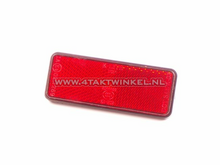 Reflector, rechthoek, rood