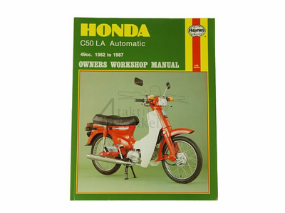 Werkplaatsboek, Honda C50 automaat