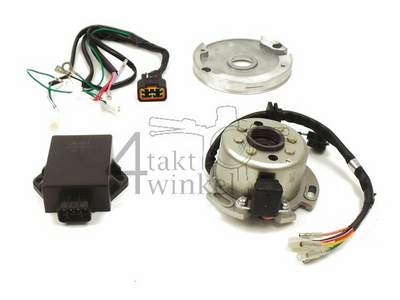 CDI ontsteking set 12v tap, Lifan 150cc, met verstelbare stator