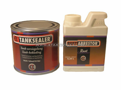 Tank sealer / coating, set